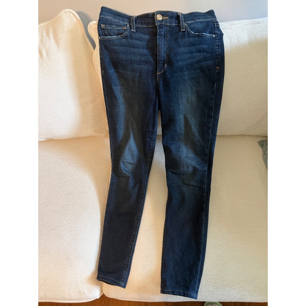 Joe's Jeans The Charlie High Rise Skinny Jeans Flawless Dark Wash Size 28